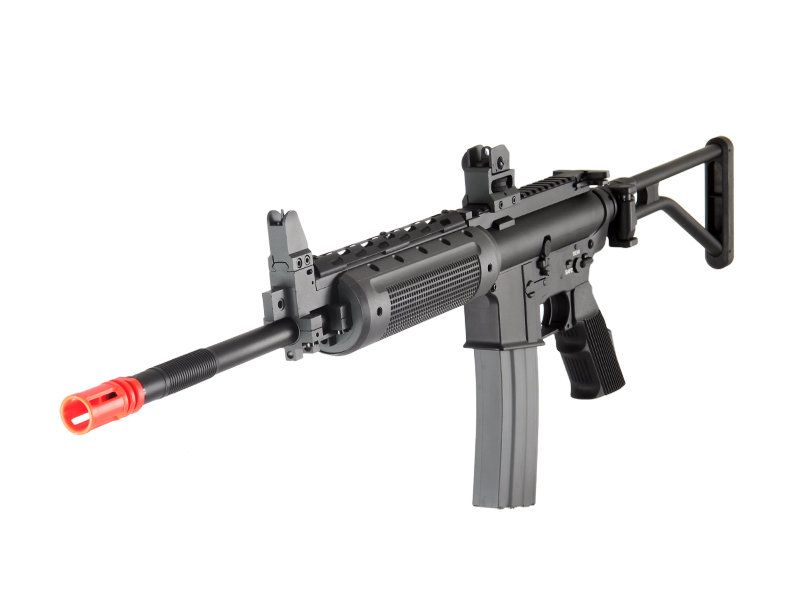 Atlas Custom Works M4 GR-300 Long Version Airsoft AEG Rifle w/ Folding Stock (Color: Black)