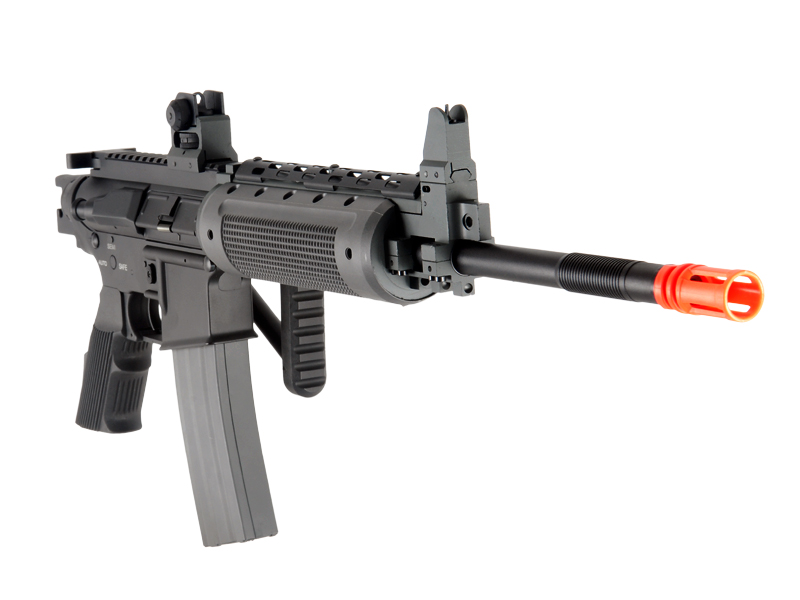 Atlas Custom Works M4 GR-300 Long Version Airsoft AEG Rifle w/ Folding Stock (Color: Black)