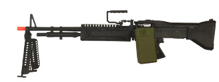 Atlas Custom Works Full Metal M60 VN Airsoft Machine Gun AEG Rifle - Support Weapon - (Gun Only)