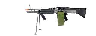 Atlas Custom Works Airsoft Full Metal MK43 AEG Squad Automatic Rifle