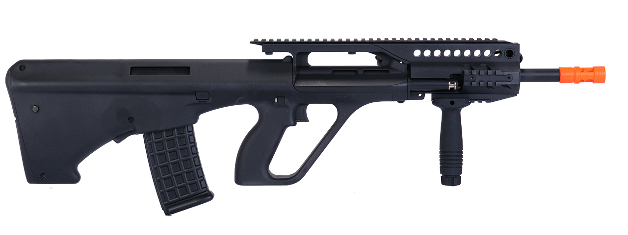 JG AIRSOFT URBAN ASSAULT HYBRID UA-4 AUG RIS METAL GEARBOX AEG RIFLE - Click Image to Close