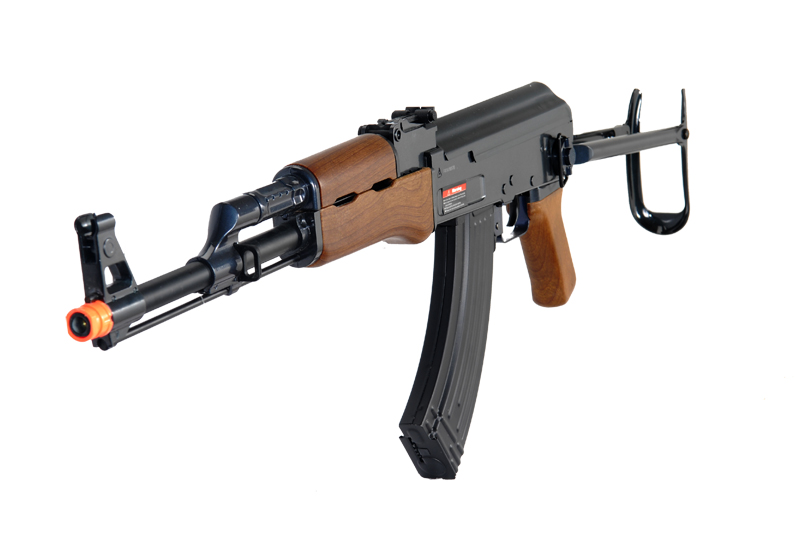 JG FULL METAL GEARBOX AK47S AIRSOFT AEG RIFLE W/ FOLDING STOCK - Click Image to Close