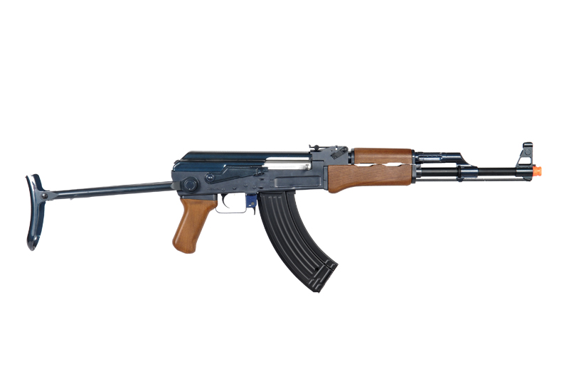 JG FULL METAL GEARBOX AK47S AIRSOFT AEG RIFLE W/ FOLDING STOCK - Click Image to Close