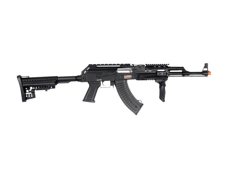 JG AIRSOFT FULL METAL AK47 RAS TCW AEG RIFLE W/ FOREGRIP - Click Image to Close