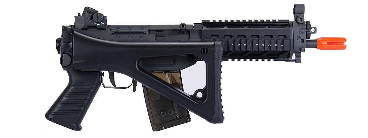 JG AIRSOFT SIG 552 AEG TACTICAL W/ ELECTRIC BLOWBACK FUNCTION - BLACK - Click Image to Close