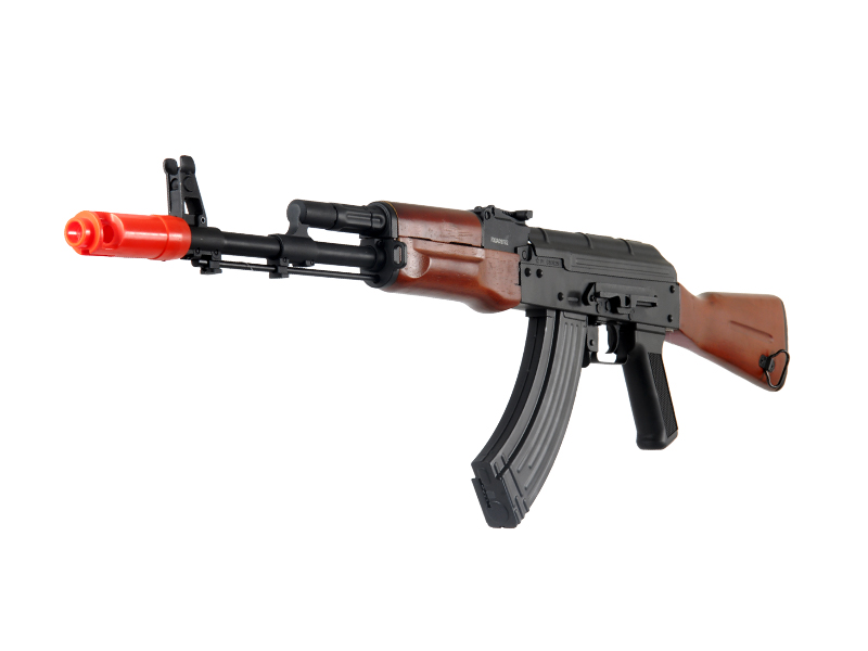 JG FULL METAL AK-74 EBB AIRSOFT AEG RIFLE - GENUINE WOOD