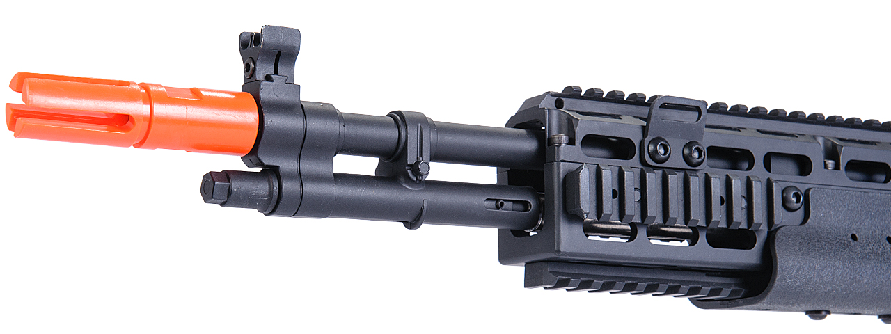 JG AIRSOFT M14 EBR AEG FULL METAL W/ ADJUSTABLE STOCK - BLACK - Click Image to Close