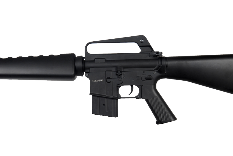 JG JG1601T M16 A1 Vietnam AEG Metal Gear, Full Metal Body, Fixed Stock - Click Image to Close