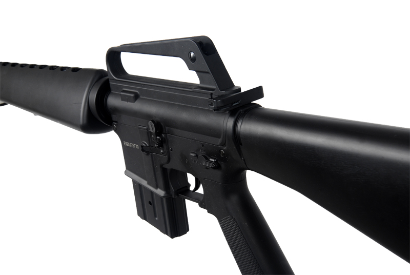 JG JG1601T M16 A1 Vietnam AEG Metal Gear, Full Metal Body, Fixed Stock - Click Image to Close