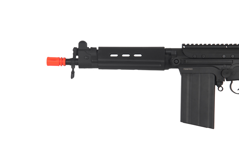 JG JG3000 FAL AEG Metal Gear, Full Metal Body w/ Fixed Stock - Click Image to Close