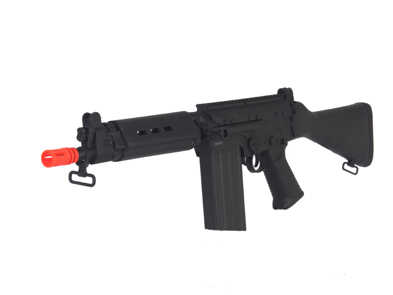 JG JG3000 FAL AEG Metal Gear, Full Metal Body w/ Fixed Stock - Click Image to Close