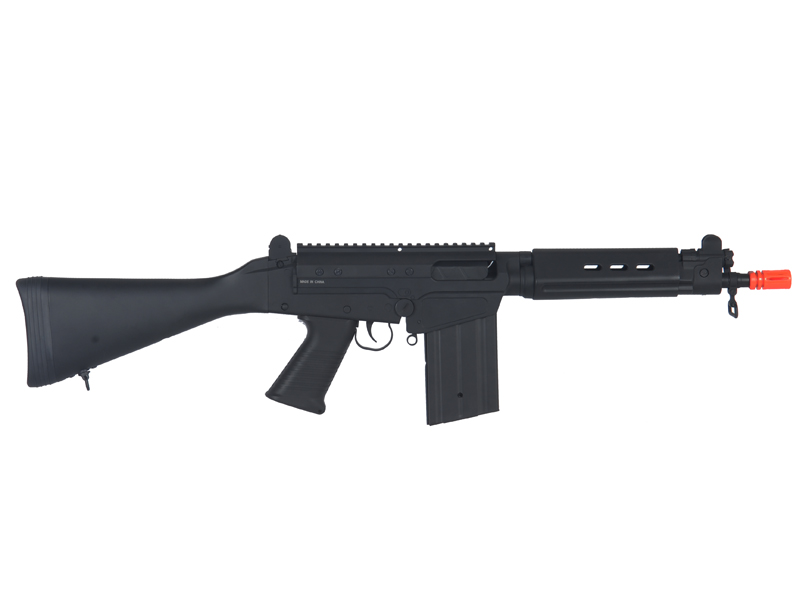 JG JG3000 FAL AEG Metal Gear, Full Metal Body w/ Fixed Stock - Click Image to Close