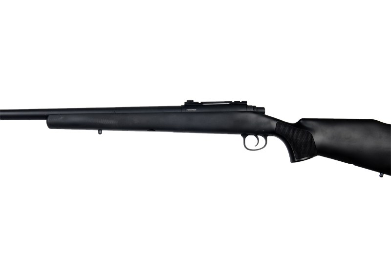 UK ARMS AIRSOFT TACTICAL M70 BOLT ACTION RIFLE - BLACK - Click Image to Close
