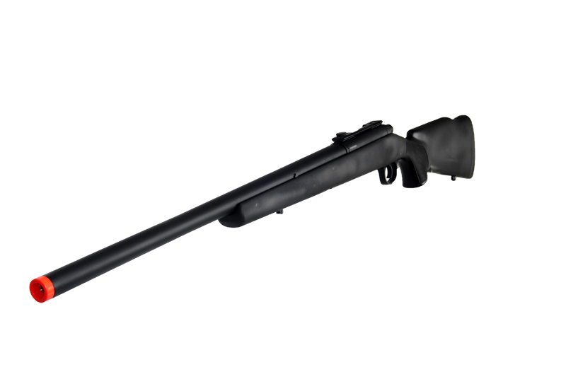 UK ARMS AIRSOFT TACTICAL M70 BOLT ACTION RIFLE - BLACK - Click Image to Close