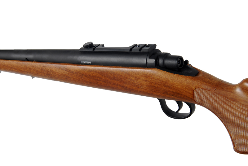 JG M70 BOLT ACTION AIRSOFT SNIPER RIFLE - FAUX WOOD - Click Image to Close