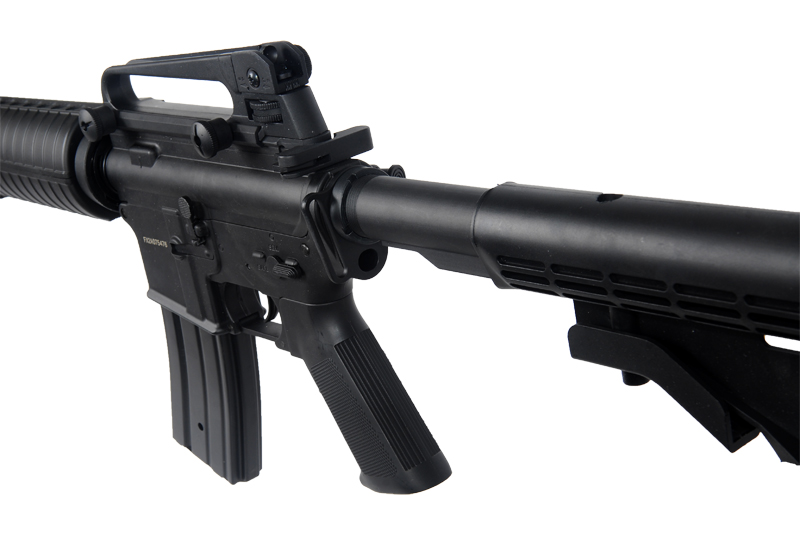 JG AIRSOFT M4A1 CARBINE AEG RIFLE W/ BATTERY AND CHARGER - BLACK