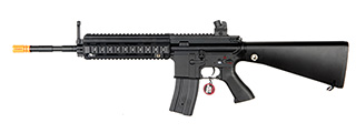 GOLDEN EAGLE AIRSOFT 614 AEG MK416 POLYMER EDITION W/ PEQ BOX