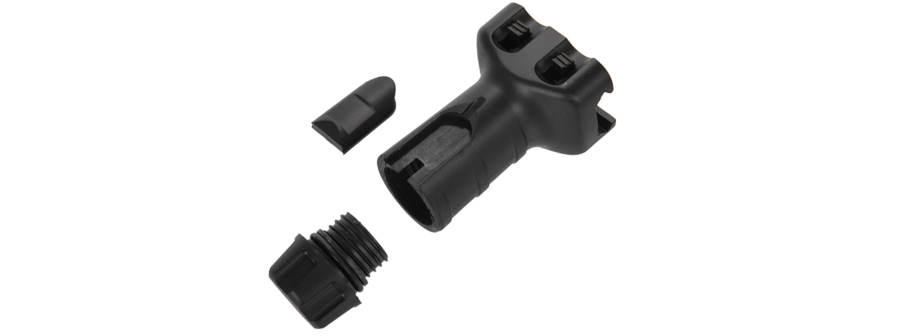 GOLDEN EAGLE STUBBY VERTICAL FOREGRIP - BLACK - Click Image to Close