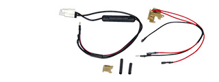 JG VERSION 2 REAR WIRED AIRSOFT AEG HARNESS - LARGE TAMIYA CONNECTOR
