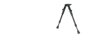 DOUBLE EAGLE LA23 11" SHORT RETRACTABLE BIPOD - HARRIS MOUNT