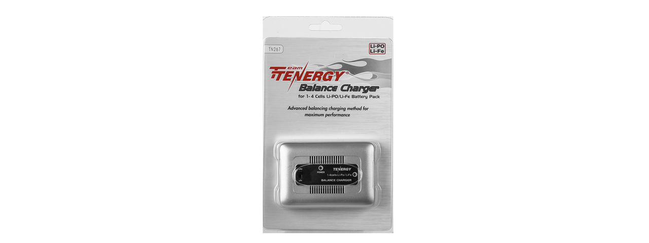 TENERGY 1 - 4 CELL BALANCE CHARGER FOR LIPO/LIFE/LIION BATTERY PACKS