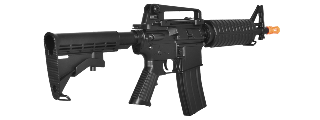 LT-01BL M4 M933 COMMANDO AEG METAL GEAR (COLOR: BLACK)