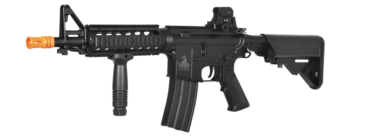 LT-02BL MK18 MOD 0 M4 CQB AEG METAL GEAR (COLOR: BLACK) - Click Image to Close