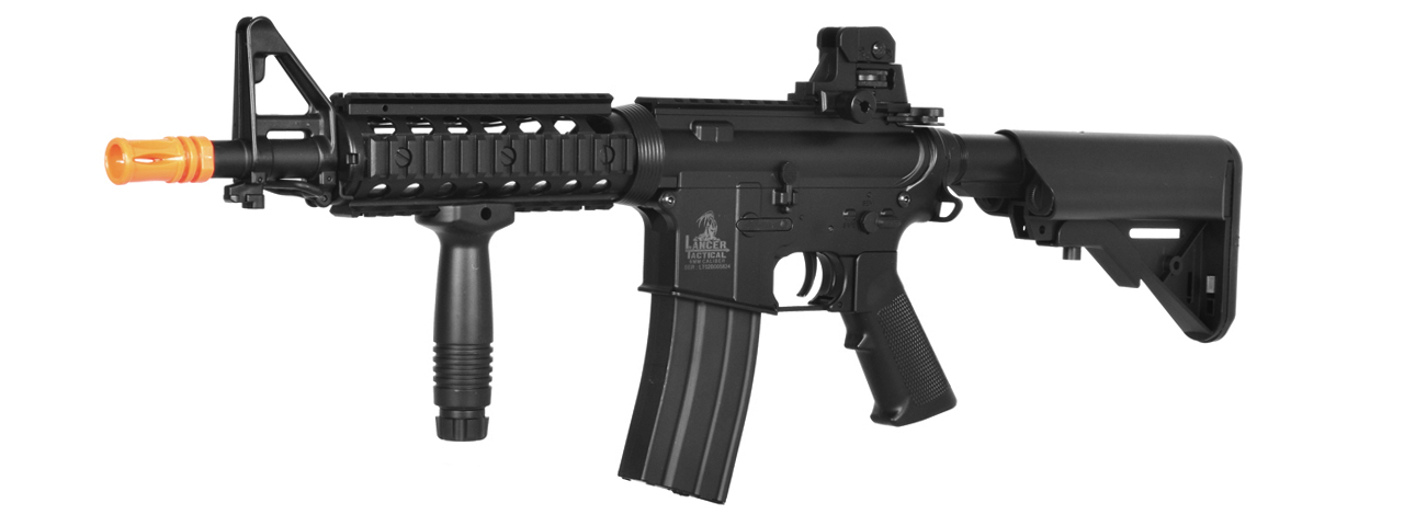 LT-02B MK18 MOD 0 M4 CQB AEG METAL GEAR (COLOR: BLACK) - Click Image to Close