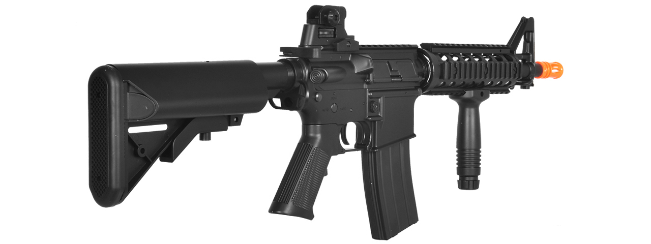 LT-02B MK18 MOD 0 M4 CQB AEG METAL GEAR (COLOR: BLACK) - Click Image to Close