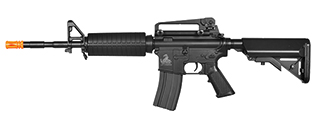 LT-03B CRANE STOCK M4 AEG METAL GEAR (COLOR: BLACK)