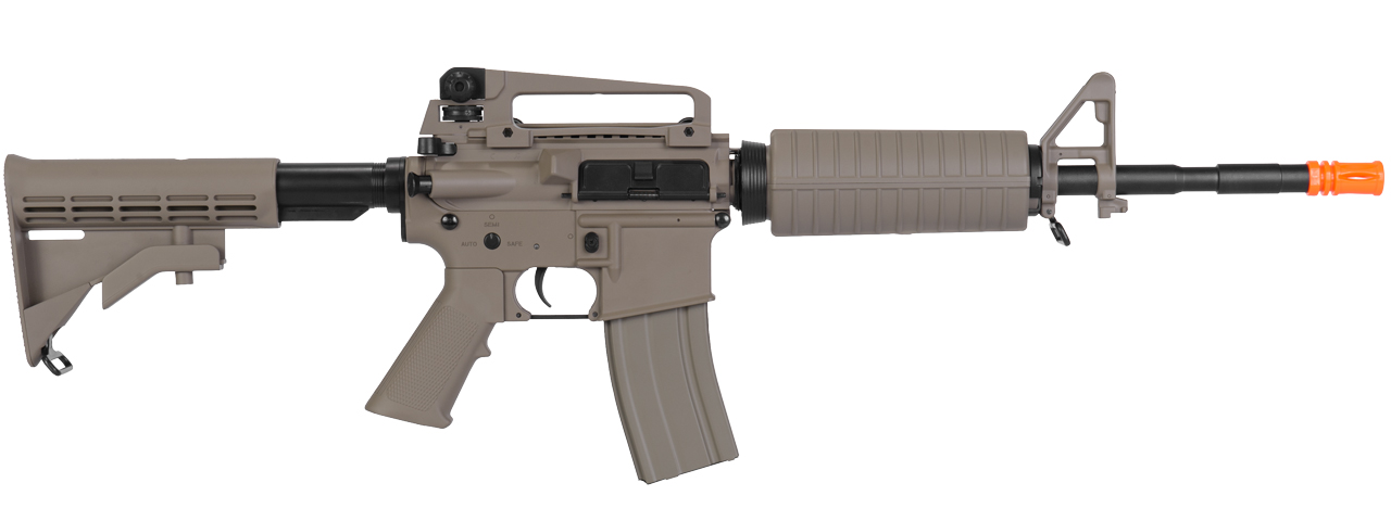 LT-06T M4A1 AEG METAL GEAR (COLOR: DARK EARTH) - Click Image to Close