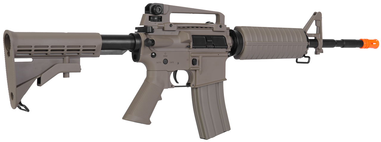 LT-06T M4A1 AEG METAL GEAR (COLOR: DARK EARTH) - Click Image to Close