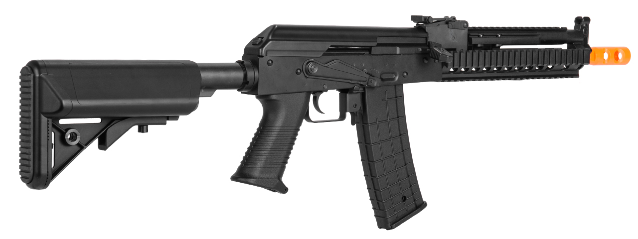 Lancer Tactical LT-11B Beta Project Tactical AK RIS AEG Metal Gear/Body in Black - Click Image to Close