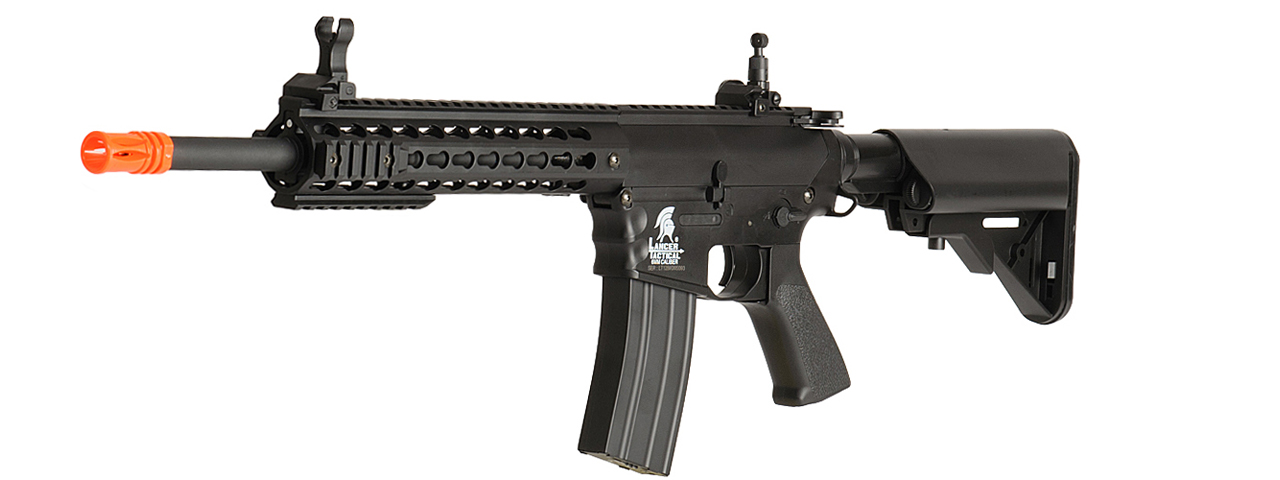 LT-12BK M4 KEYMOD 10 INCH AEG METAL GEAR (COLOR: BLACK