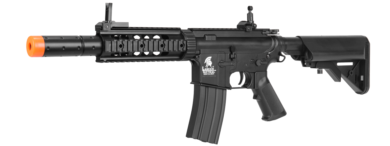 LT-15B M4 SD AEG METAL GEAR (COLOR: BLACK) - Click Image to Close