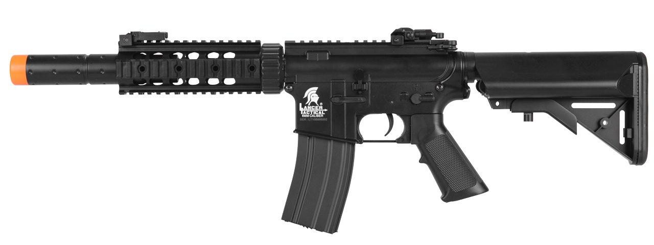 LT-15B M4 SD AEG METAL GEAR (COLOR: BLACK) - Click Image to Close