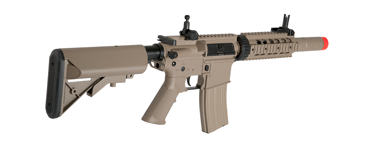 LT-15T M4 SD AEG METAL GEAR (COLOR: TAN)