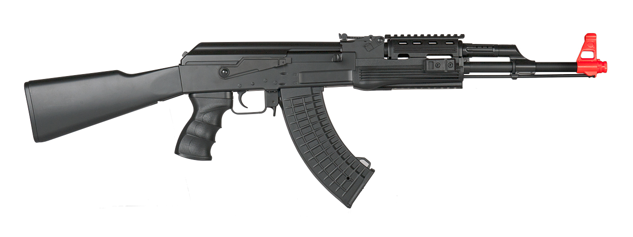 LT-16A TACTICAL AK-47 AEG METAL GEAR w/FULL STOCK (COLOR: BLACK) - Click Image to Close