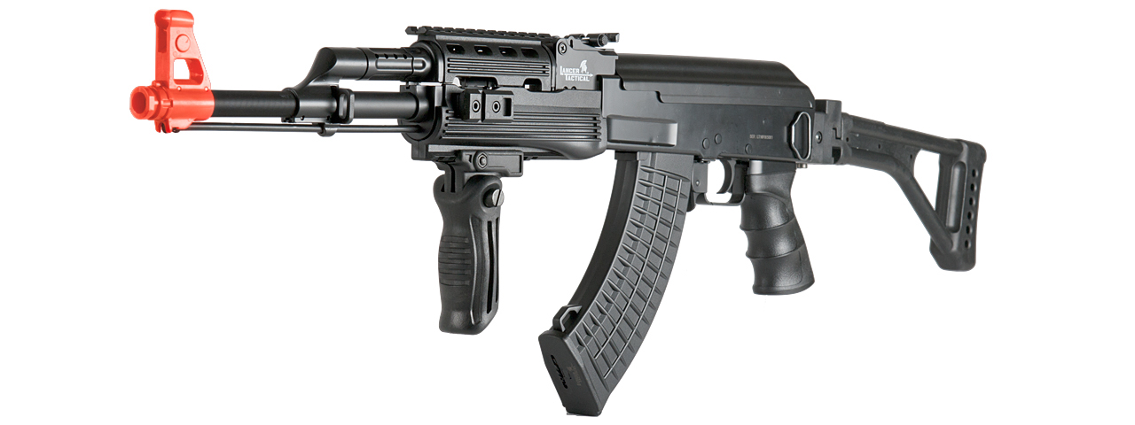 LT-16F TACTICAL AK-47 AEG METAL GEAR w/SIDE FOLDING STOCK (COLOR: BLACK) - Click Image to Close