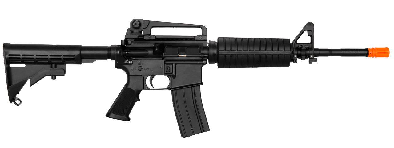 LT-81B M4A1 GAS CARBINE RIFLE (BK) - Click Image to Close