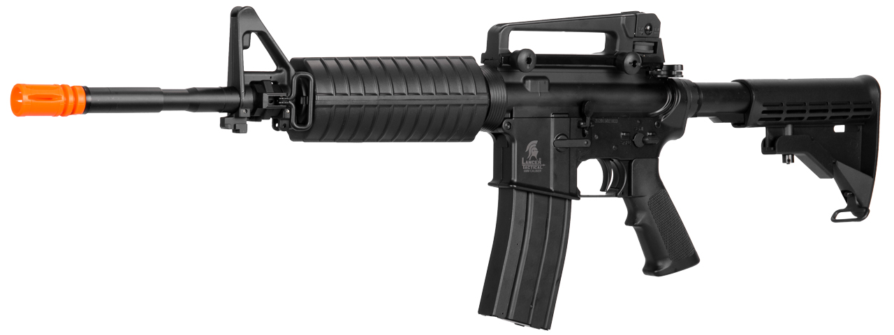 LT-81B M4A1 GAS CARBINE RIFLE (BK) - Click Image to Close