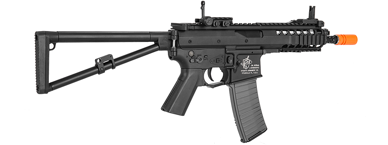 LT-PDWM KNIGHTS ARMAMENT COMPANY PDW FULL METAL AEG (BK) - Click Image to Close