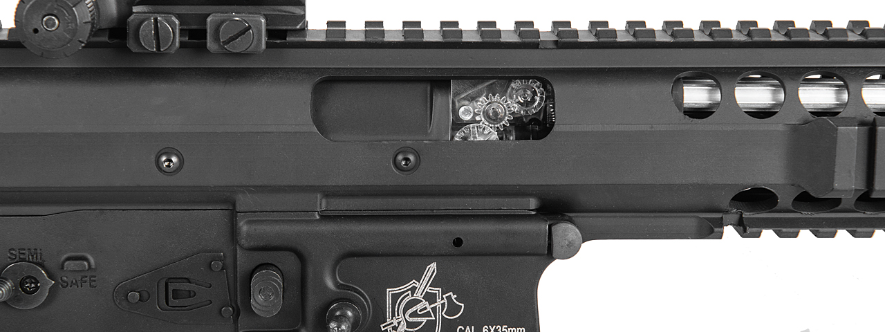 LT-PDWM KNIGHTS ARMAMENT COMPANY PDW FULL METAL AEG (BK)