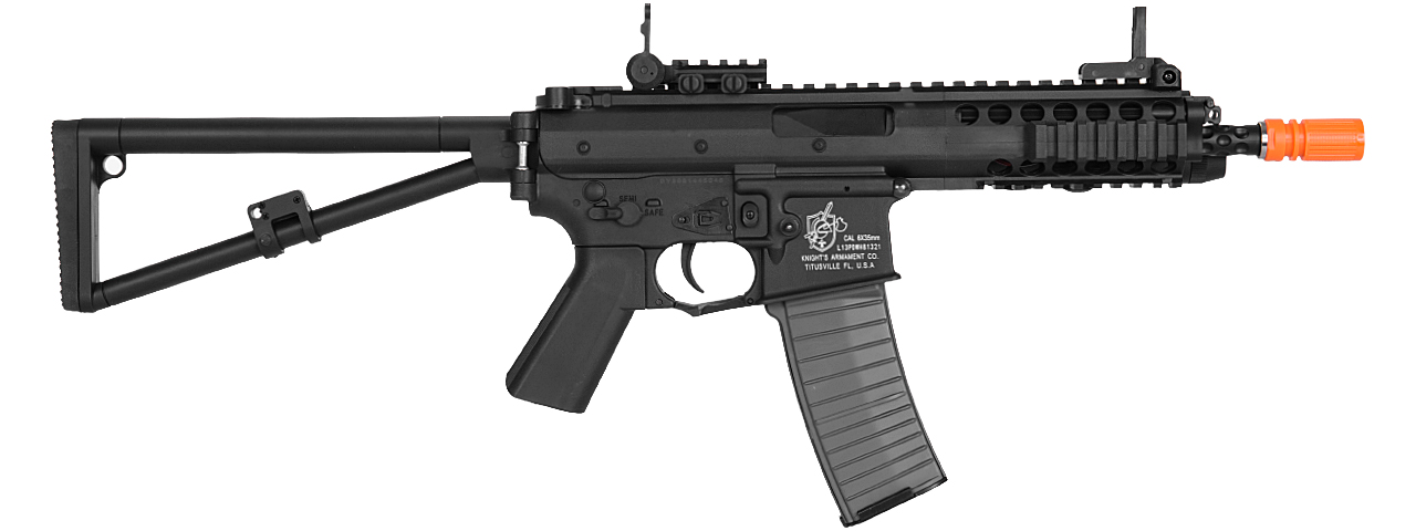 LT-PDW KNIGHTS ARMAMENT COMPANY PDW AEG POLYMER BODY (BK) - Click Image to Close