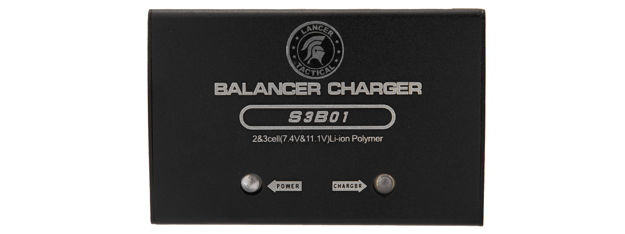 Lancer Tactical Lithium Polymer 7.4V / 11.1V Battery Balance Charger - Click Image to Close