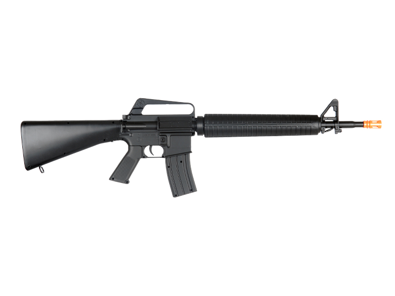 WellFire M16A1 Tactical Carbine Spring Rifle (Color: Black) - Click Image to Close