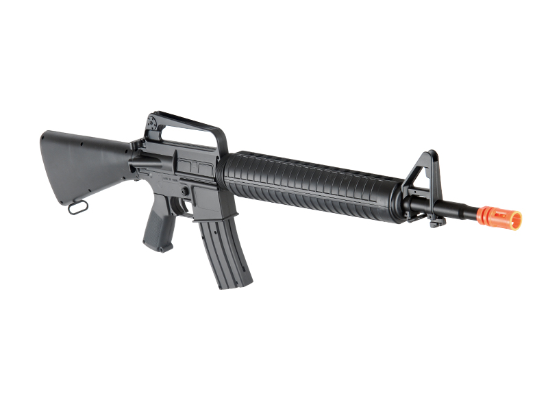 WellFire M16A1 Tactical Carbine Spring Rifle (Color: Black) - Click Image to Close