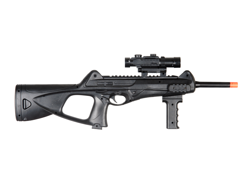 Airsoft M182 M182B Spring Rifle w/Laser & Flashlight - Click Image to Close