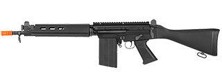 Lancer Tactical M2010-C-NB FAL AEG Metal Gear, Full Metal Body, Fixed Stock, Battery & Charger Not Included