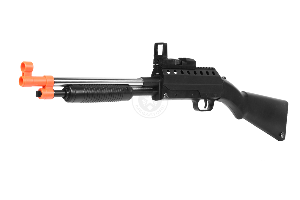 Atlas Custom Works Airsoft M290B Spring-Powered Pump Action Shotgun